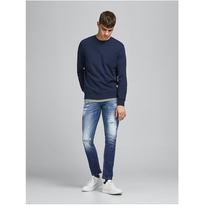 Jeans slim fit Jack & Jones Jjiglenn Blu