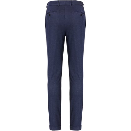 Henk ter Horst Belotti, pantaloni superstretch a quadri Blu