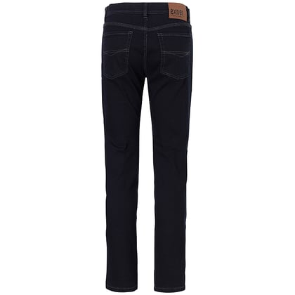 Jeans Exner da uomo elasticizzati in vita Dark Denim