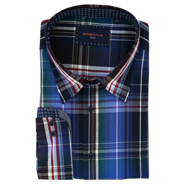 Camicia GCM Originals blu
