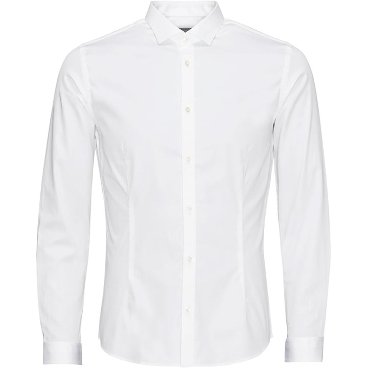 Shirt Super Slimfit Jack & Jones Wit
