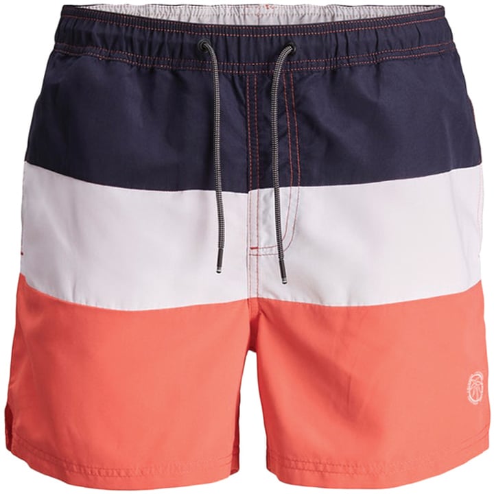 Costume da bagno a blocchi di colore Jack & Jones jjibali Arancione