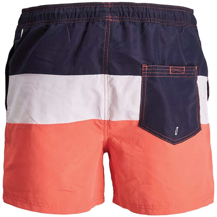 Costume da bagno a blocchi di colore Jack & Jones jjibali Arancione