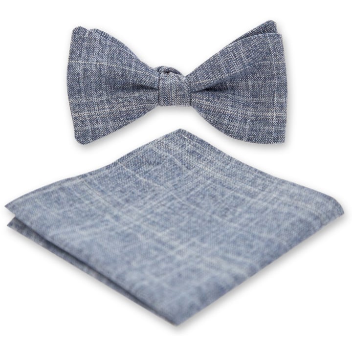Papillon Wilvorst a scacchi Blu