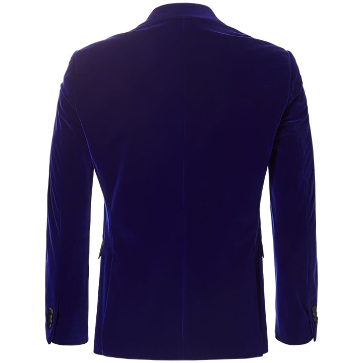 Henk ter Horst giacca in velluto blu