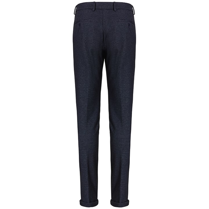 Henk ter Horst Belotti pantaloni superstretch melange blu grigio