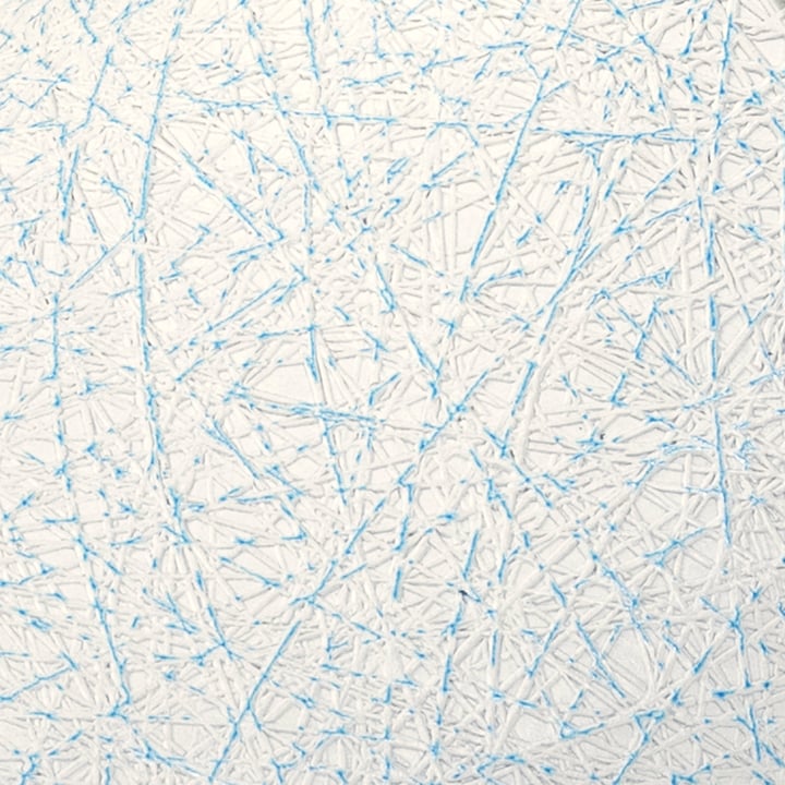 Henk ter Horst cintura in pelle di vitello stampata azzurro chiaro
