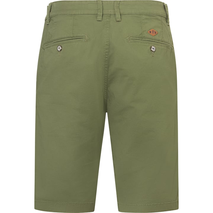 Sea Barrier pantaloncini chino da uomo | cotone stretch | verde muschio