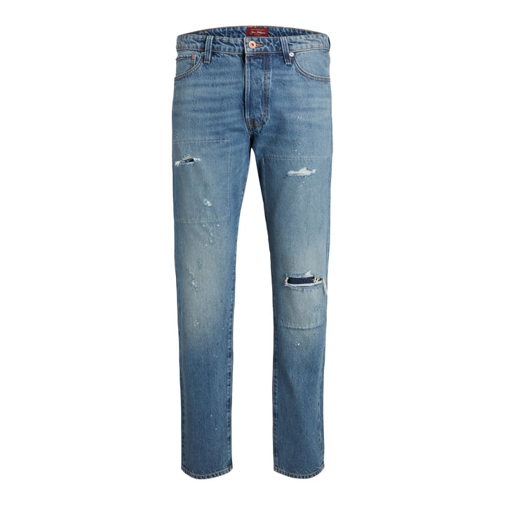 Jack & Jones Relaxed Fit Duburable Jeans Jeans Look vintage con crepe blu denim