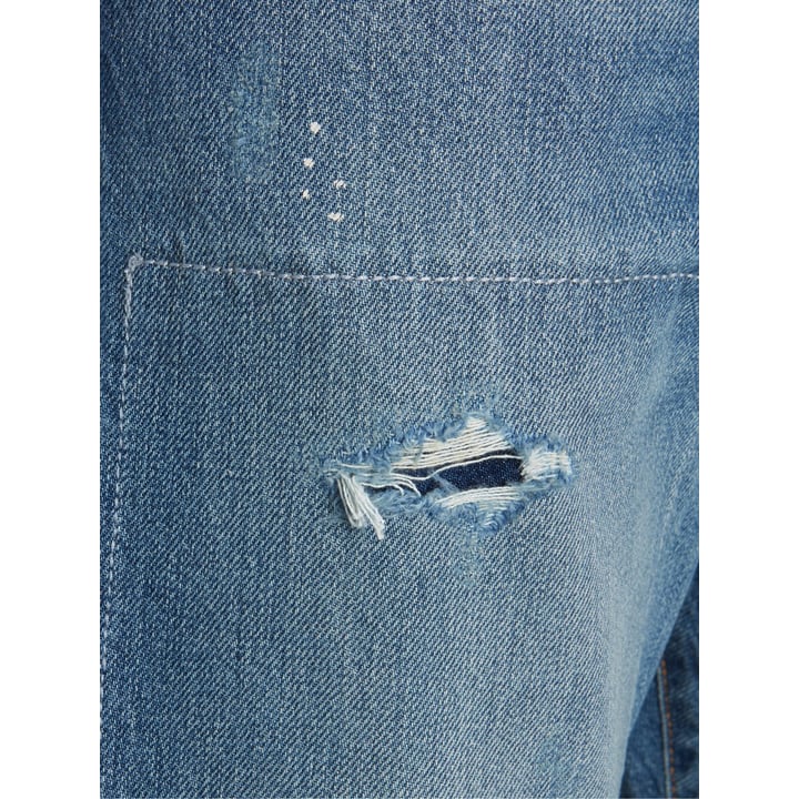 Jack & Jones Relaxed Fit Duburable Jeans Jeans Look vintage con crepe blu denim