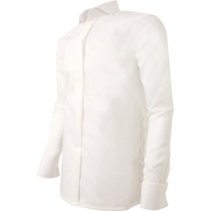 Henk ter Horst camicia in 100% cotone a maniche lunghe twill avorio