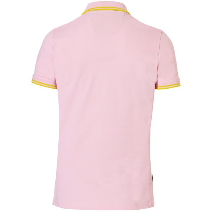 Polo Sea Barrier Freddy con colletto a contrasto Rosa chiaro