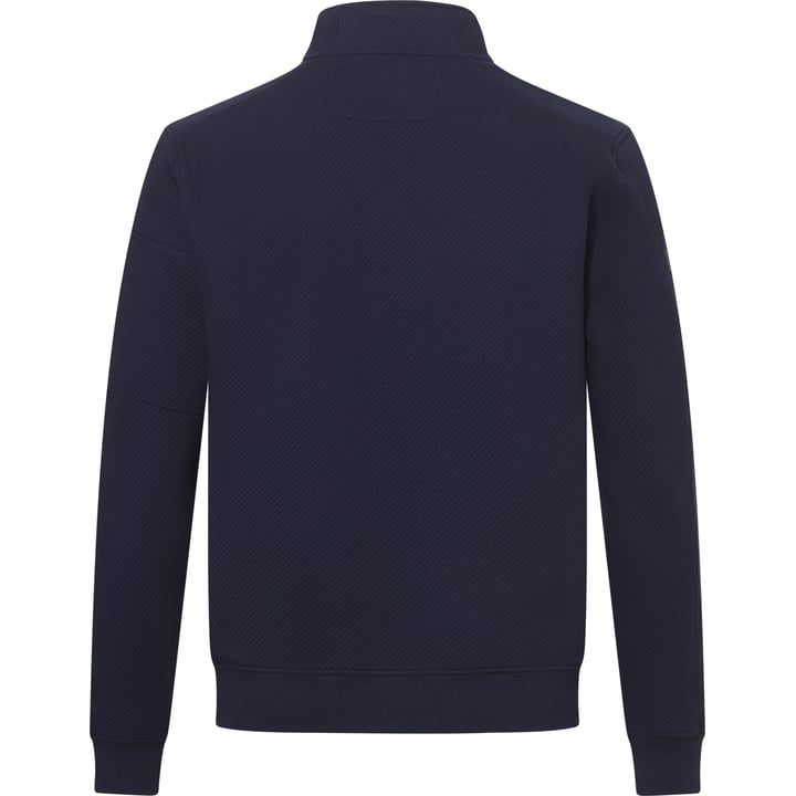 Cardigan con zip e struttura Baileys blu scuro