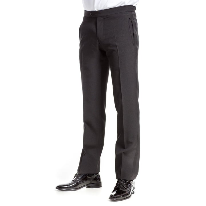 Henk ter Horst Micro Pettinato Gonna Costume Pantaloni Neri