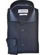 Camicia Ledub Modern Fit blu scuro e blu chiaro