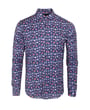 Camicia lavorata viola Gabbiano