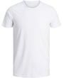 T-shirt girocollo basic Jack & Jones, bianca.