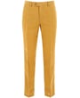 Pantaloni Henk ter Horst in lino vestibilità moderna Giallo ocra