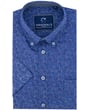 GCM originals camicia manica corta stampa floreale Blu