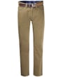 Exner pantaloni 5 tasche in cotone stretch olivo