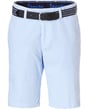 Pantaloncini Henk ter Horst in seersucker a righe Azzurro