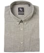 Kings Road - Camicia a maniche corte in misto lino Verde