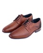Scarpa da uomo Henk ter Horst in pelle di vitello con motivo a treccia Cognac