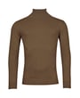 Baileys dolcevita uomo 100% cotone Marrone scuro