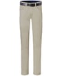 Exner pantaloni 5 tasche in cotone con stretch beige