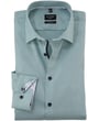 Olymp No. Six camicia super slim maniche extra lunghe verde