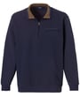 Maglione Pre End dalla vestibilità comoda e moderna con zip e tasca sul petto Blu scuro