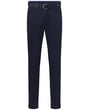 Exner pantaloni stretch da uomo con fascia elastica navy