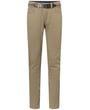 Exner pantaloni stretch da uomo con fascia elastica beige