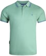 Sea Barrier Freddy Polo con collo a contrasto Verde