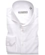 Ledub camicia stretch slim fit con colletto cut away Muscolo bianco