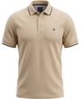 Polo Baileys a maniche corte | Colletto a contrasto | Tinta unita beige
