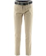 Pantaloni chino cotone stretch khaki