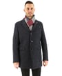 Benvenuto Winter Mantel Cabras Nero/Navy