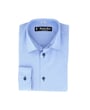 Henk ter Horst camicia da bambino in popeline, azzurro